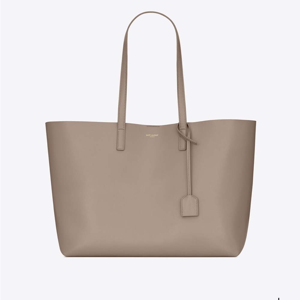 Saint Laurent Shopper in greyish brown. Like new condition.  No scratches.
